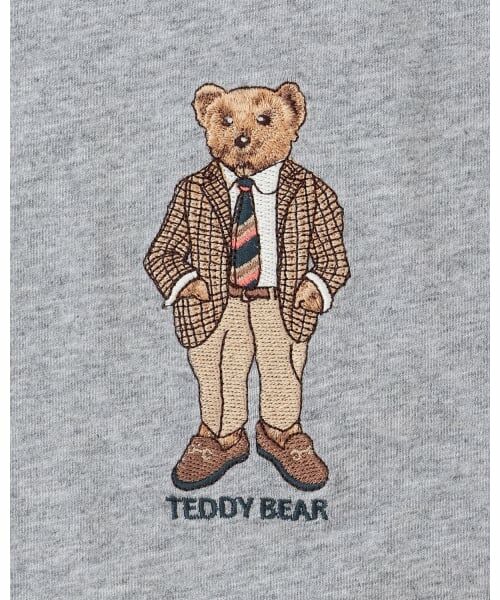 petit main / プティマイン Tシャツ | 【TeddyBear】刺しゅう長袖Tシャツ | 詳細18