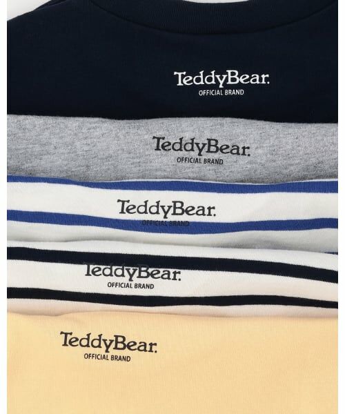 petit main / プティマイン Tシャツ | 【TeddyBear】刺しゅう長袖Tシャツ | 詳細21