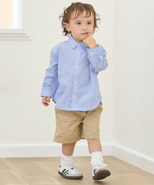 petit main / プティマイン シャツ・ブラウス | 【リンク】アソート柄長袖シャツ | 詳細3