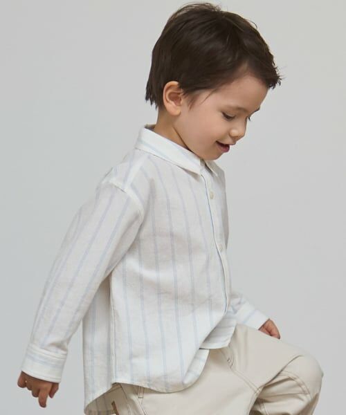 petit main / プティマイン シャツ・ブラウス | 【リンク】アソート柄長袖シャツ | 詳細4