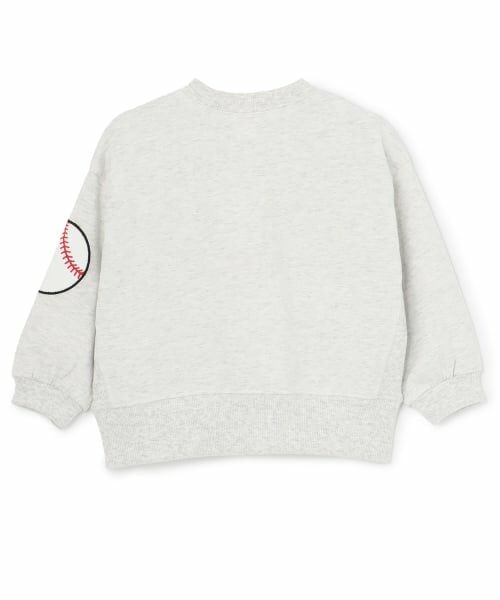 petit main / プティマイン Tシャツ | ボールアップリケ長袖T | 詳細7