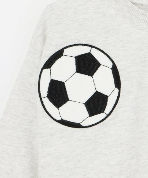 petit main / プティマイン Tシャツ | ボールアップリケ長袖T | 詳細9