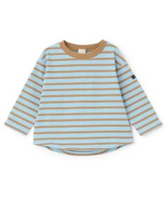 petit main / プティマイン Tシャツ | 【食品防汚】ボーダー長袖Tシャツ