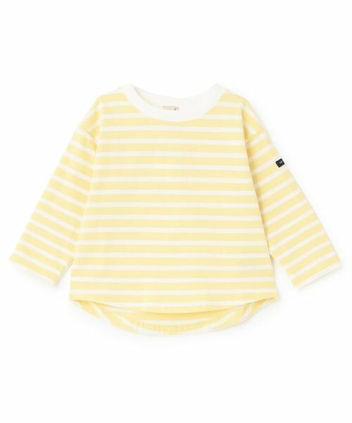 petit main / プティマイン Tシャツ | 【食品防汚】ボーダー長袖Tシャツ | 詳細2