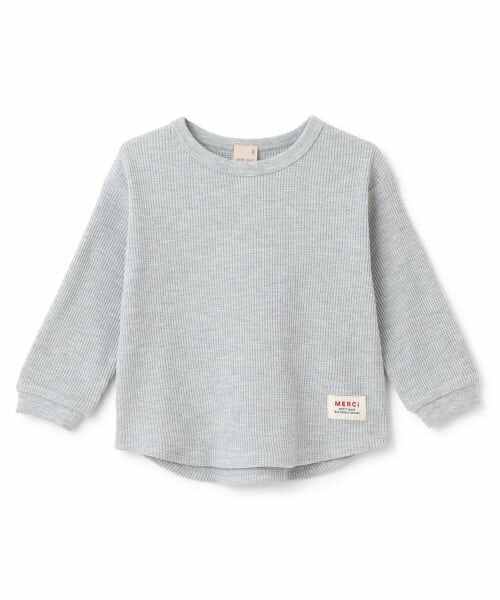 petit main / プティマイン Tシャツ | 【プティプラ】ワッフル長袖T | 詳細14