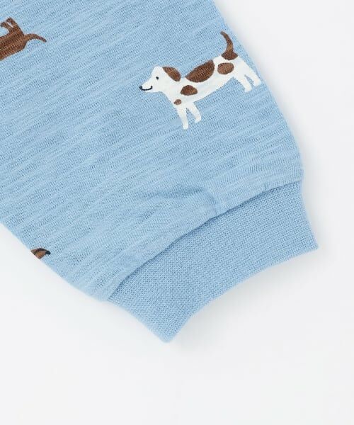 petit main / プティマイン Tシャツ | 【防汚】マルチ柄長袖Tシャツ | 詳細8