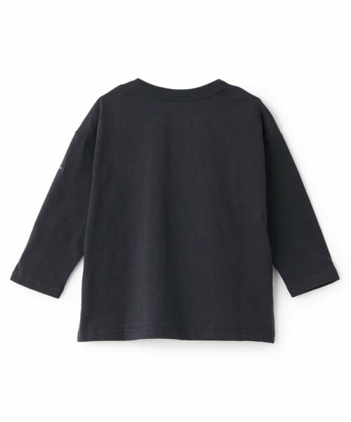 petit main / プティマイン Tシャツ | 【リンク】くま刺しゅうマリン長袖Tシャツ | 詳細5