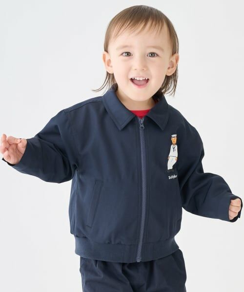 petit main / プティマイン ブルゾン | 【TeddyBear】スイングジャケット | 詳細1