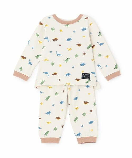 petit main / プティマイン ルームウェア | BOYS長袖パジャマ（アイボリー）