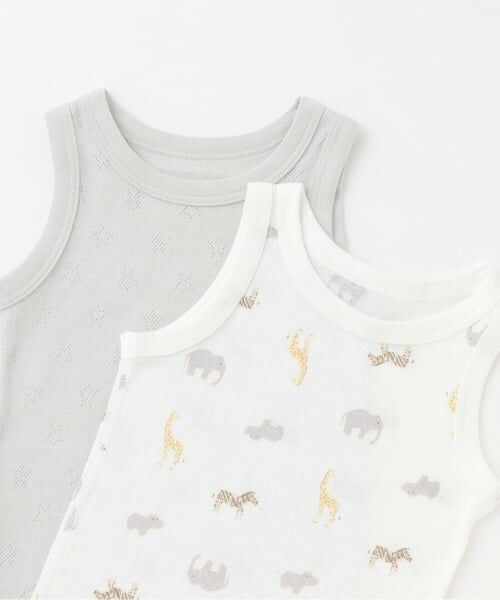 petit main / プティマイン その他インナー・ルームウェア | 【弱酸性】男児タンク肌着2P | 詳細3