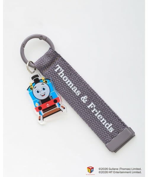 petit main / プティマイン チャーム | 【きかんしゃトーマス】ロゴチャーム（チャコール）