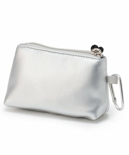 petit main / プティマイン チャーム | カラビナつきシャカシャカミニポーチ/LG | 詳細2