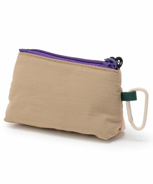 petit main / プティマイン チャーム | カラビナつきシャカシャカミニポーチ/LG | 詳細3