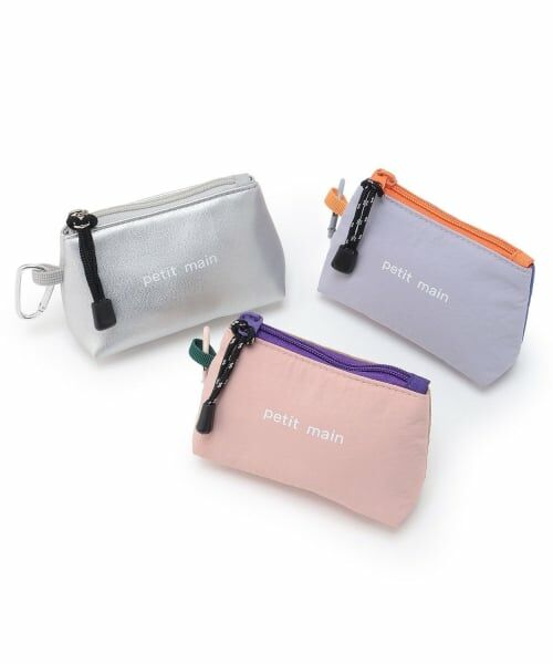 petit main / プティマイン チャーム | カラビナつきシャカシャカミニポーチ/LG | 詳細9