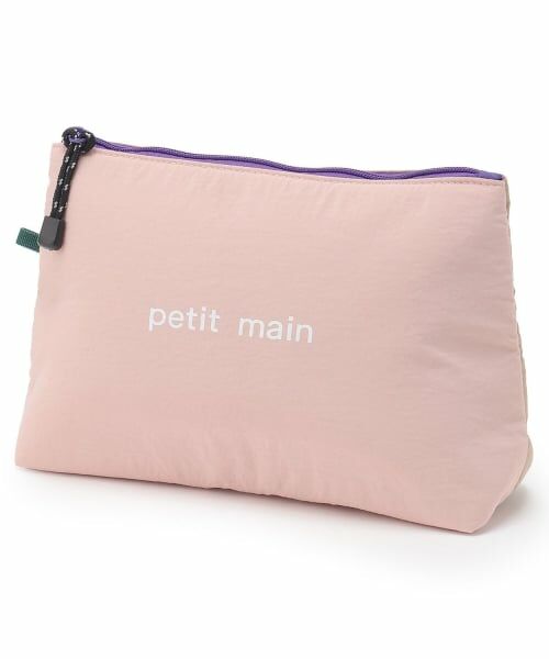 petit main / プティマイン ポーチ | シャカシャカポーチ/LG（ピンク）