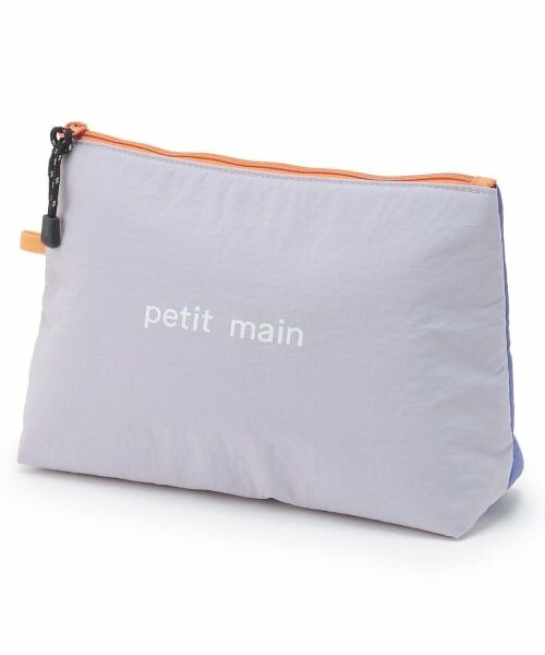 petit main / プティマイン ポーチ | シャカシャカポーチ/LG（ブルー）