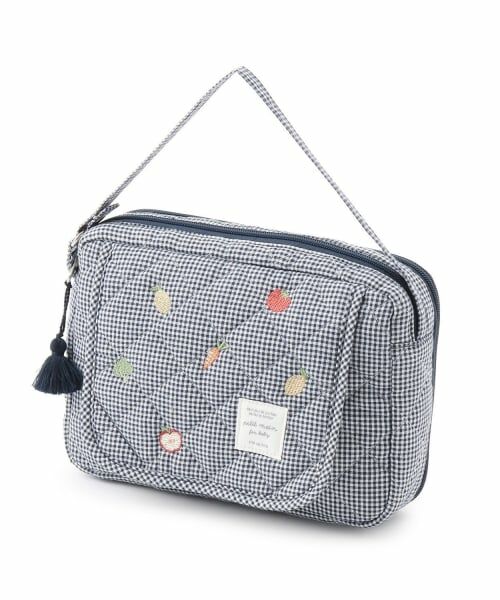 petit main / プティマイン ベビー・キッズグッズ | 【抗菌防臭】マルチケース（紺）