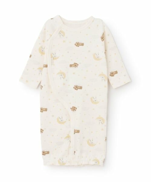 petit main / プティマイン ロンパース | 【GOODPRICE】長袖2WAYオール（薄ベージュ）