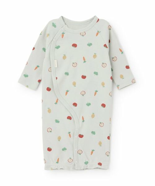 petit main / プティマイン ロンパース | 【GOODPRICE】長袖2WAYオール（ライト グリーン）