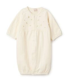 petit main / プティマイン ロンパース | 刺しゅう2wayオール