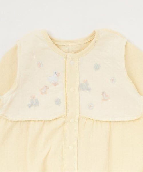 petit main / プティマイン ロンパース | 刺しゅう2wayオール | 詳細4