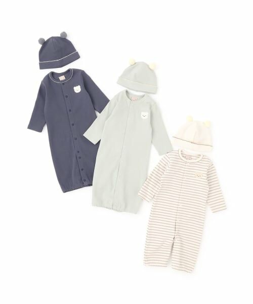 petit main / プティマイン ロンパース | 帽子つき2wayオール | 詳細14