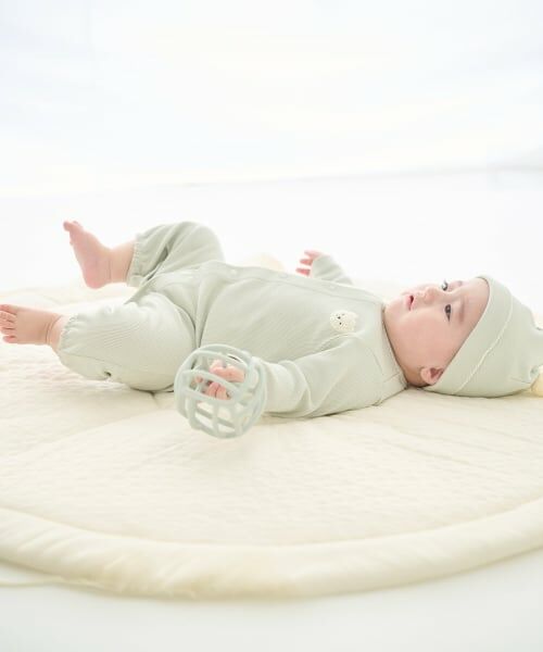 petit main / プティマイン ロンパース | 帽子つき2wayオール | 詳細2