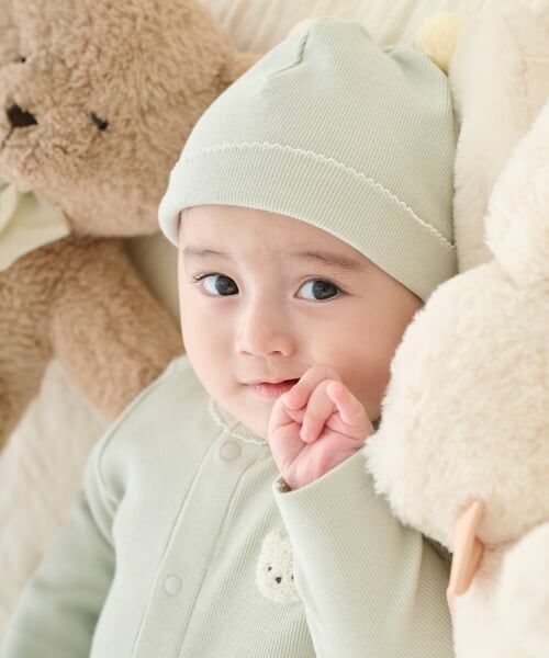 petit main / プティマイン ロンパース | 帽子つき2wayオール | 詳細3