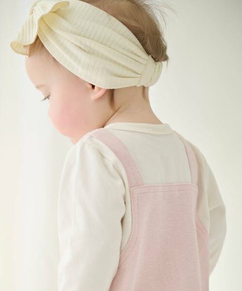 petit main / プティマイン ロンパース | アニマル刺しゅうサロペ風カバーオール | 詳細2