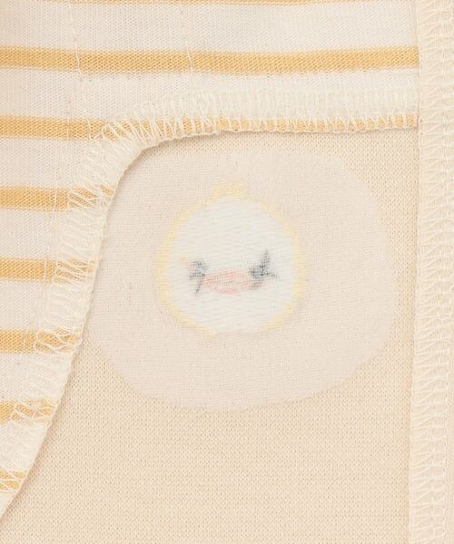 petit main / プティマイン ロンパース | アニマル刺しゅうサロペ風カバーオール | 詳細7