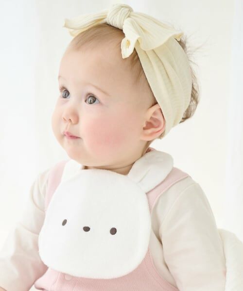 petit main / プティマイン スタイ・ビブ | アニマルスタイ（アイボリー）