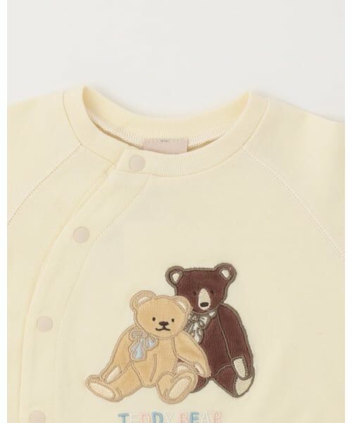 petit main / プティマイン ロンパース | 【TeddyBear】アップリケ2WAYオール | 詳細3