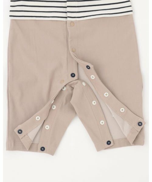 petit main / プティマイン ロンパース | 【TeddyBear】セーラーくまカバーオール | 詳細9