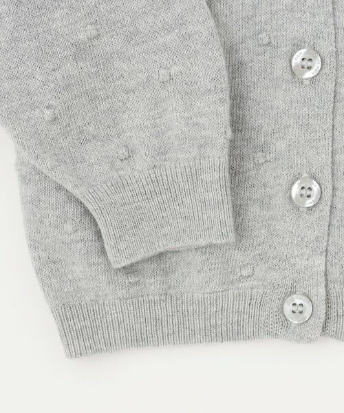 petit main / プティマイン ベビー・キッズウエア | 【UV】ポコポコカーディガン | 詳細11
