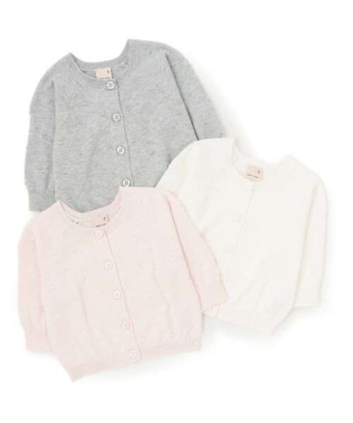 petit main / プティマイン ベビー・キッズウエア | 【UV】ポコポコカーディガン | 詳細13