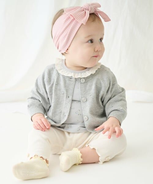 petit main / プティマイン ベビー・キッズウエア | 【UV】ポコポコカーディガン | 詳細3