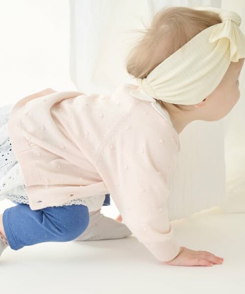 petit main / プティマイン ベビー・キッズウエア | 【UV】ポコポコカーディガン | 詳細4