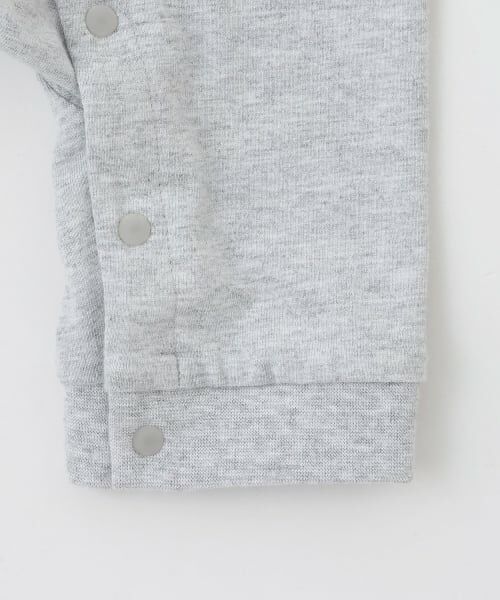 petit main / プティマイン ロンパース | 【リンク】ボーダーラガー長袖カバーオール | 詳細9