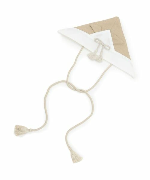 petit main / プティマイン ベビー・キッズグッズ | かぶと帽子（ベージュ）