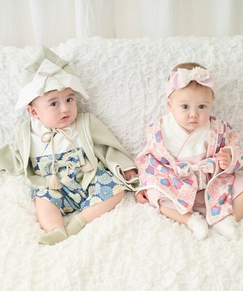 petit main / プティマイン ロンパース | boys 袴カバーオール | 詳細1