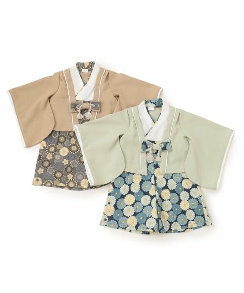 petit main / プティマイン ロンパース | boys 袴カバーオール | 詳細12