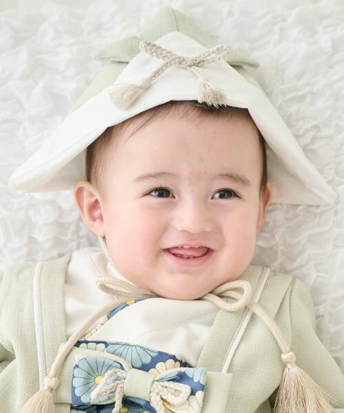 petit main / プティマイン ロンパース | boys 袴カバーオール | 詳細2