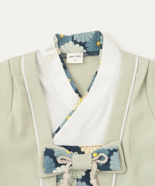 petit main / プティマイン ロンパース | boys 袴カバーオール | 詳細5