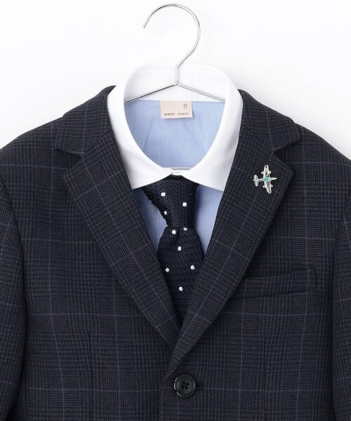 petit main / プティマイン セットアップ | 【フォーマル】チェックJK+ハーフパンツセット | 詳細11