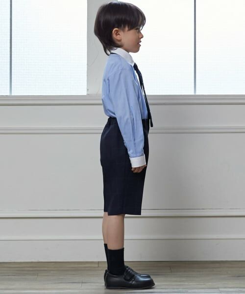 petit main / プティマイン セットアップ | 【フォーマル】チェックJK+ハーフパンツセット | 詳細5