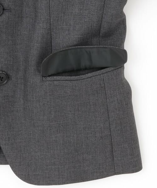 petit main / プティマイン セットアップ | 【フォーマル】グレーJK+ハーフパンツセット | 詳細12