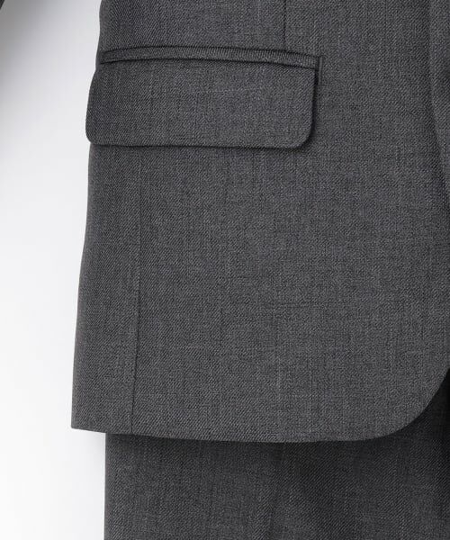 petit main / プティマイン セットアップ | 【フォーマル】グレーJK+ハーフパンツセット | 詳細14