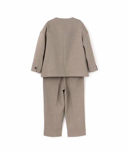 petit main / プティマイン セットアップ | 【セミフォーマル】ノーカラーJK+ロングパンツセット | 詳細13