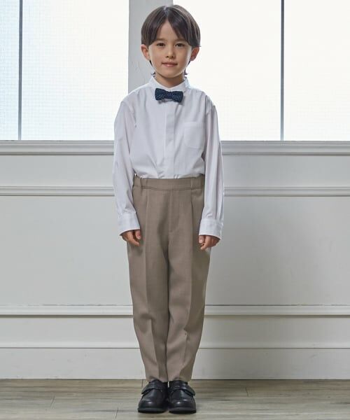 petit main / プティマイン セットアップ | 【セミフォーマル】ノーカラーJK+ロングパンツセット | 詳細8