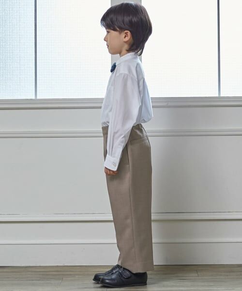 petit main / プティマイン セットアップ | 【セミフォーマル】ノーカラーJK+ロングパンツセット | 詳細9